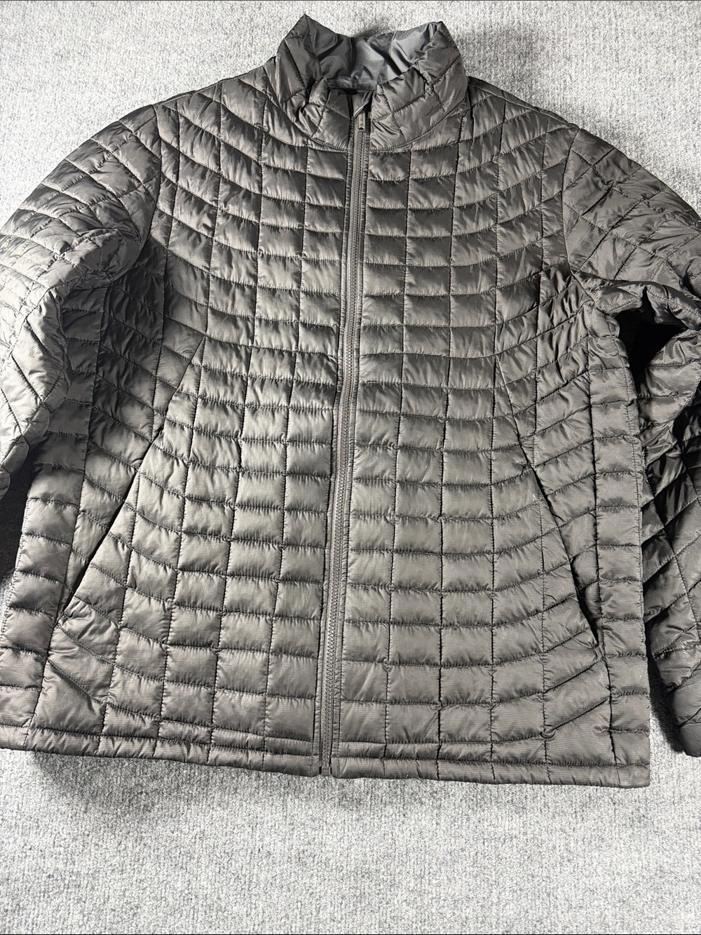 BEN SHERMAN Quilted Puffer Jacket Mens Full Zip Lightweight Pockets